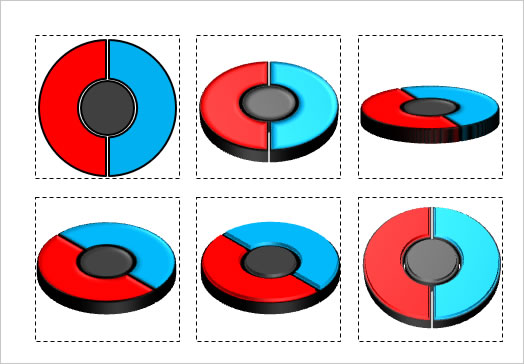 円の2分割図形（２）の画像１