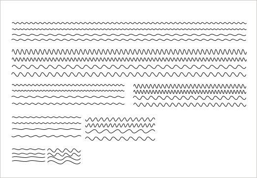 下線 強調線のパーツ図形 パワーポイント エクセル パワポ素材のぱわぽすけ