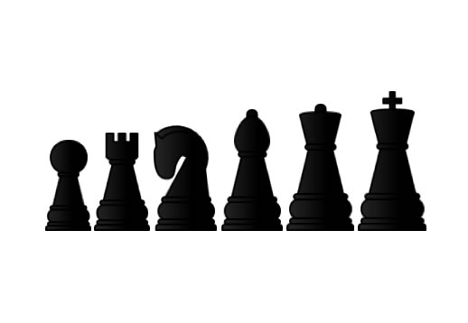 チェスの駒のイラスト2の画像２